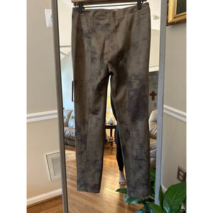 Women's Tahari Pants Size S Brown Faux Leather